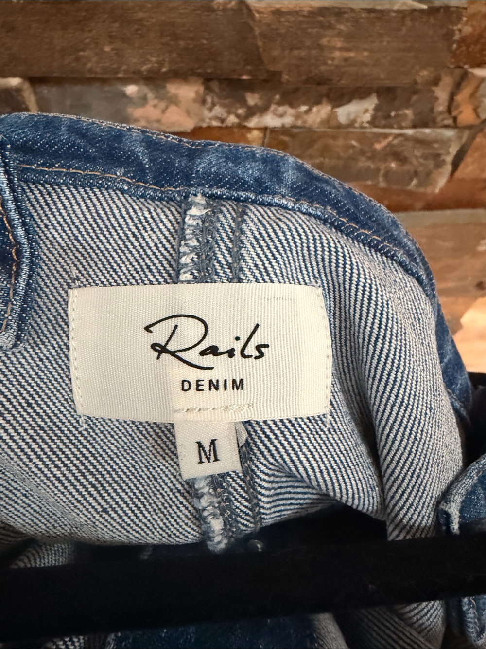 Rails Denim Button-Front Dress - Picture 8 of 11